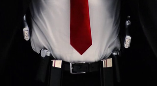 Thats a sharp looking tie... almost distracted me from the weapons.